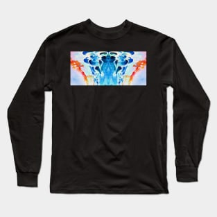 Evening Tide Abstract Watercolors Design by Ginette Callaway Long Sleeve T-Shirt